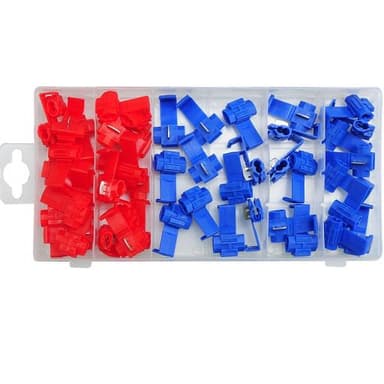 Zestaw szybkozłączy elektrycznych 50 szt