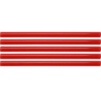 Klej termotopliwy 11,2x200 mm 5 szt czerwony