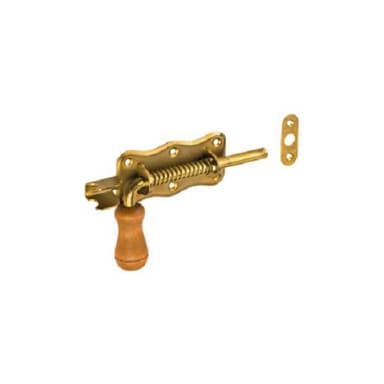 Zasuwka sprężynowa drew rączka WSP 150 150x48