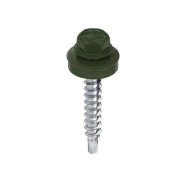 Wkręt farmer do drewna 4,8x25 6020 zielony 250szt
