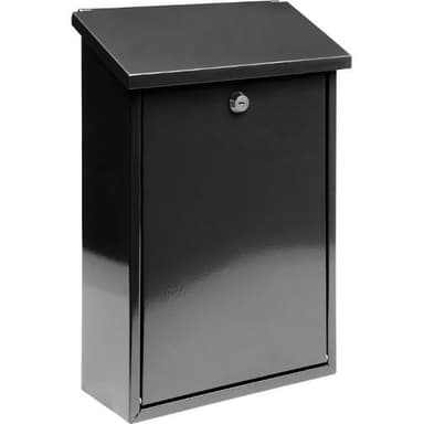 Skrzynka na listy czarny 400x250x100m
