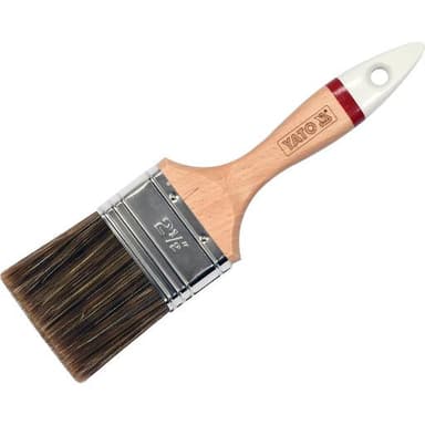 Pędzel angielski płaski 63mm 2,5" akryl