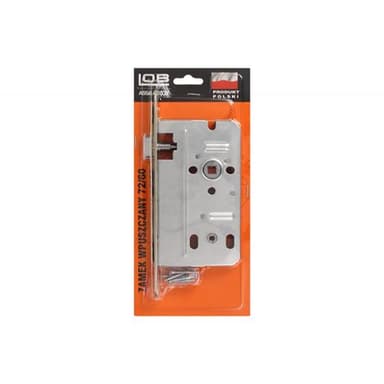 Zamek drzwiowy zapadkowy wpuszczany WC 72/60mm