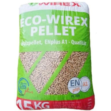 Pellet sosnowy 6mm EN PLUS A1 15 kg WIREX