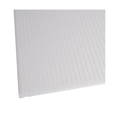 Poliwęglan komorowy 4mm mleczny płyta 105x200cm