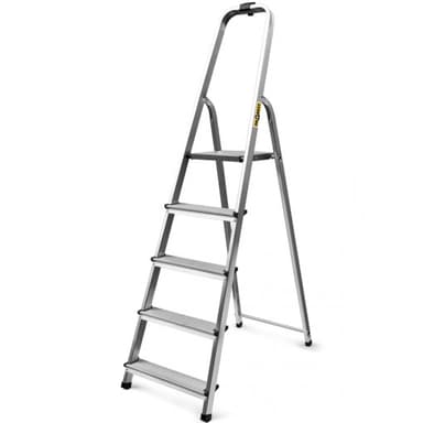 Drabina aluminiowa domowa 5 szczebli 120kg