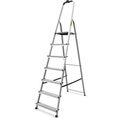 Drabina aluminiowa domowa 7 szczebli 120kg
