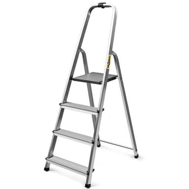 Drabina aluminiowa domowa 4 szczeble 120kg