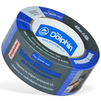 Taśma elewacyjna niebieska ochronna UV 48x50m