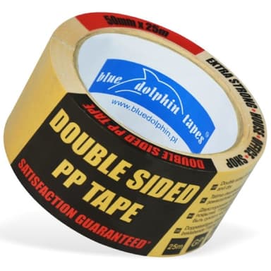 Taśma dwustronna 50mm dł 25m DŁUGA