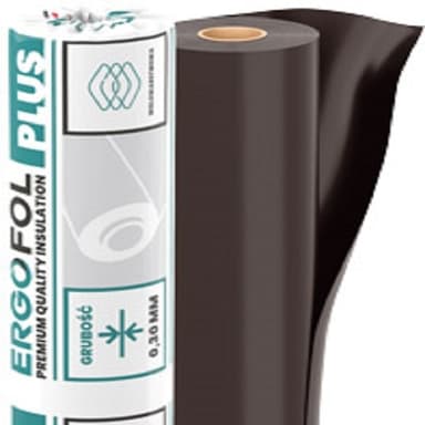 Folia budowlana czarna 6x33mb 0,2mm