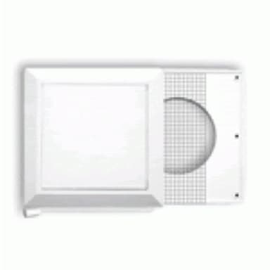 Kratka wentyl uchylna z siatką fi 100