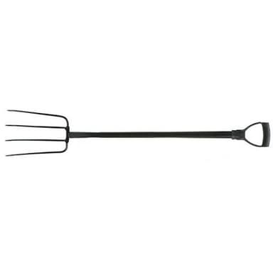 Widły na metalowym trzonku 4 zęby