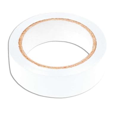 Taśma izolacyjna 10 m x 19 mm, biała
