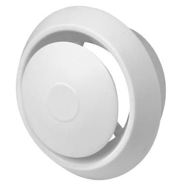 Anemostat wentylacyjny fi100 biały T AN1