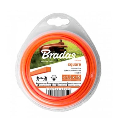 Żyłka do kosiarek kwadratowa 1,6mm 15m