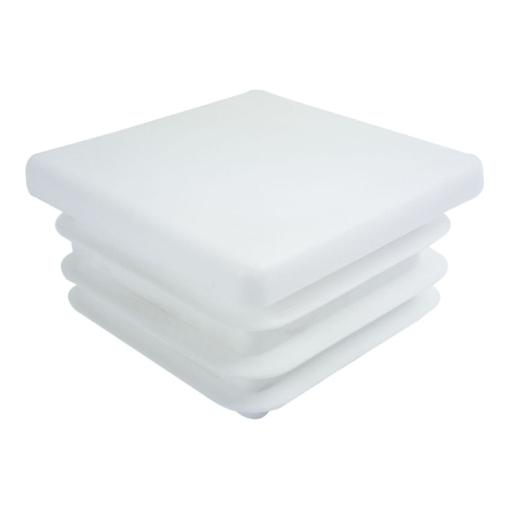 Zaślepka kwadratowa wewnętrzna czarna 80x80mm
