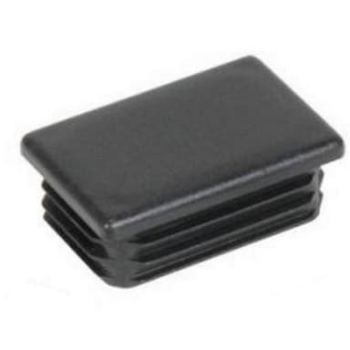 Zaślepka prostokątna ZP 40x60 czarna 5szt