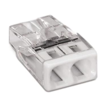 Szybkozłączka 2x 0,5-2,5mm2 transparentna 2273-202 100szt