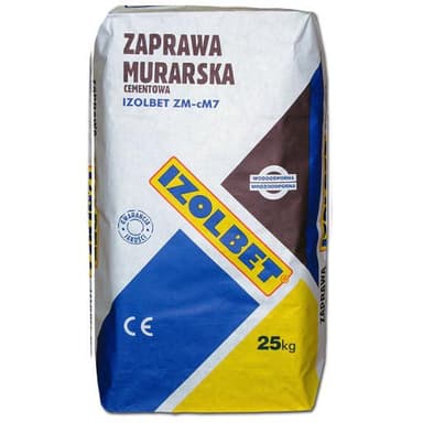 Zaprawa murarska IZOLBET ZM-cM7 25kg