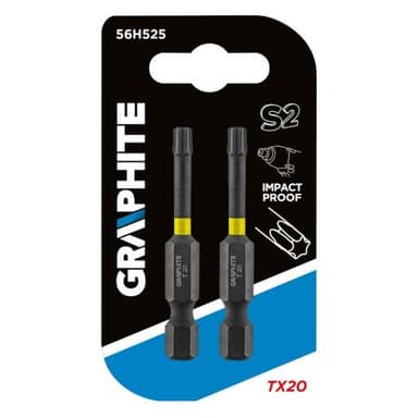 Końcówki wkrętakowe udarowe torx TX20x50mm 2szt bity