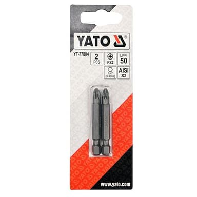 Bity końcówki wkrętakowe PZ2x50mm 2szt