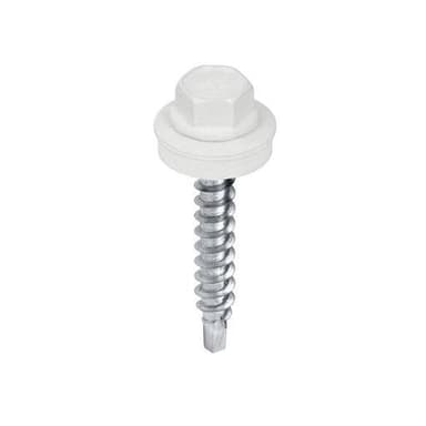 Wkręt farmer do drewna 4,8x35mm biały 9010 250szt essbox