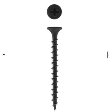 Wkręt do gk czarny drewno 3,5x35mm