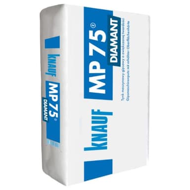 Tynk maszynowy MP 75 DIAMANT KNAUF 30 kg