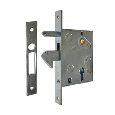 Zamek hakowy F-60 72/65mm do bram przesuwnych