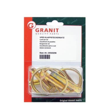 Zestaw zawleczek zatrzaskowych 5,2x32x36mm  5szt