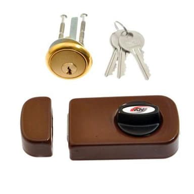 Zamek wierzchni uniwersalny 50/60mm TBV56-12 brąz