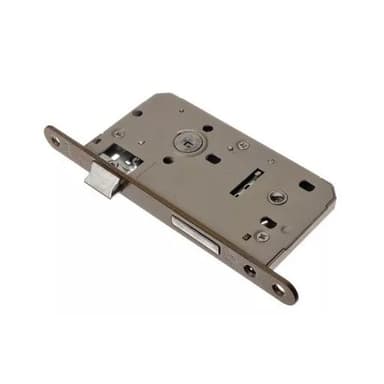 Zamek drzwiowy zapadkowy wpuszczany WC 72/50mm