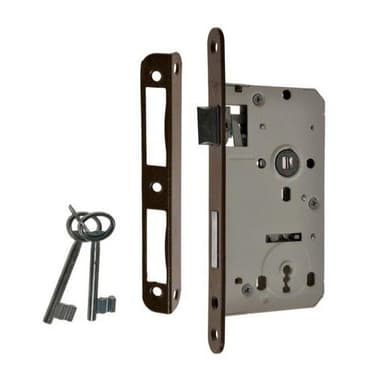 Zamek drzwiowy 72/50 JANIA klucz lewy/prawy Z079
