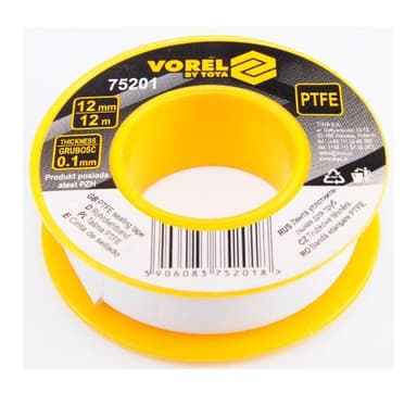 Taśma teflonowa 12mmx12mx0,1mm