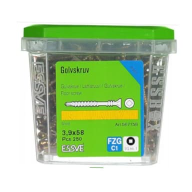 Wkręt do podłóg 3,9x58 mm 250 szt tx10