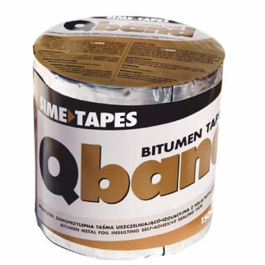 Taśma kominowa Qband antracyt 100mm x 10m