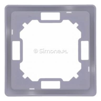 Ramka SIMON biała pojedyńcza BMR1/11
