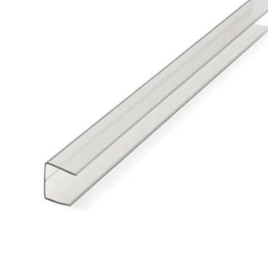 Profil zamykający U 8 mm 2m
