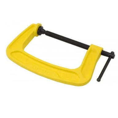 Ścisk śrubowy żółty 100mm typ C 4cal