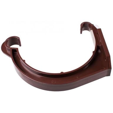 Uchwyt rynny PVC 90 brąz