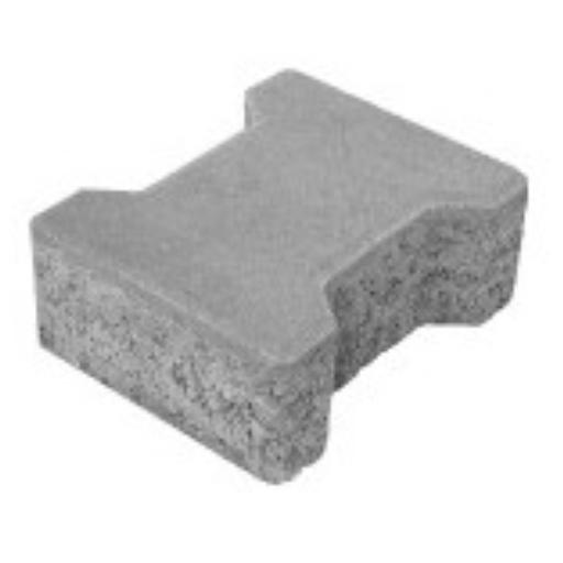 Kostka IBF-I 8 cm szara bez faz /8 m2/paleta