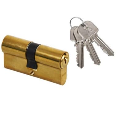 Wkładka bębenkowa 35/50 WY500 klucz-klucz mosiądz