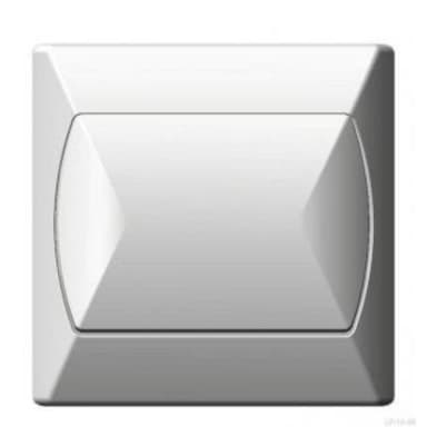 Łącznik AKCENT pojedynczy biały ŁP-1A/00