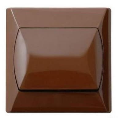 Wyłącznik OSPEL AKCENT brąz pojedyńczy