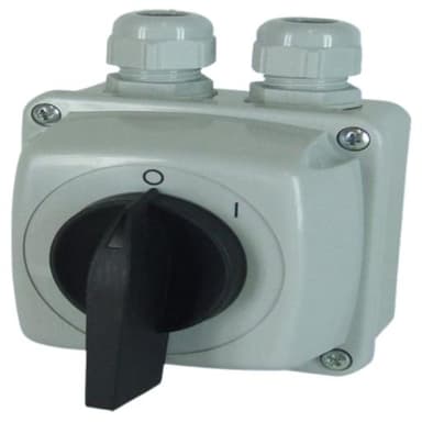 Wyłącznik krzywkowy (siłowy) 25A w obudowie 0-1 3P 25A IP44 Łuk