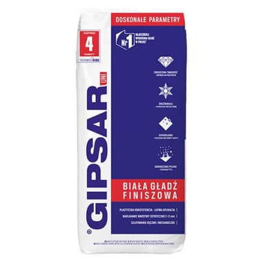 Gładź szpachlowa Atlas Gipsar Uni 5kg