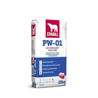 Gips szpachlowy STABIL PW-01 20KG
