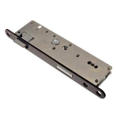 Zamek wąski wpuszczany zapadkowy na klucz 72/34mm prawy