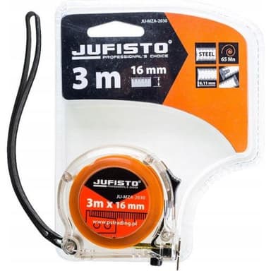 Miara zwijana 3m 16mm bez magnesu